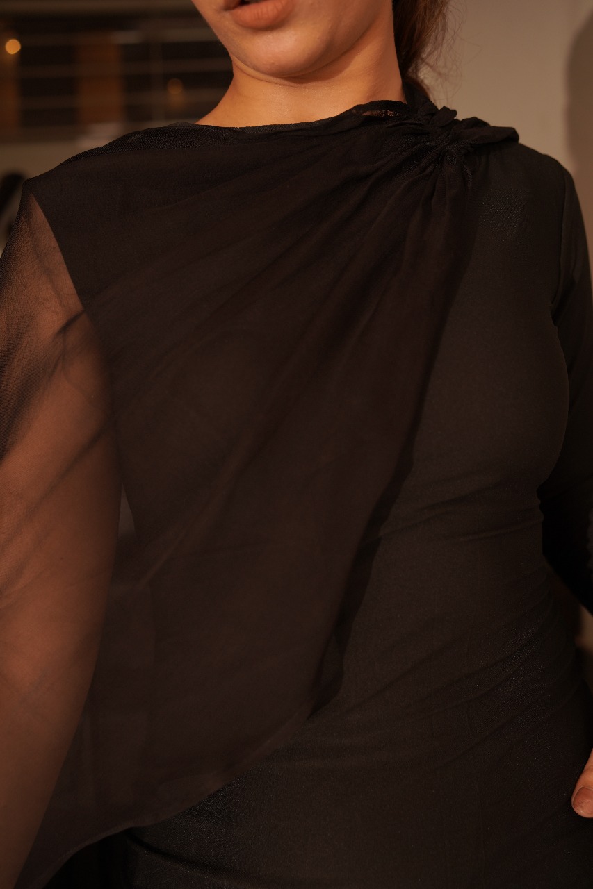 Stary Black Bodycon set